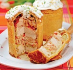 Кулич мясной
