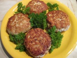 Рыбные котлеты с овсяными хлопьями